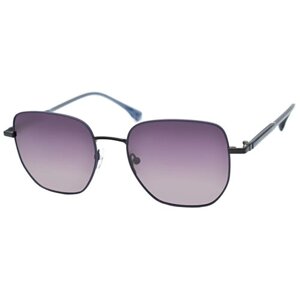Солнцезащитные очки Elfspirit, шестиугольные, оправа: металл, градиентные, для женщин, синий