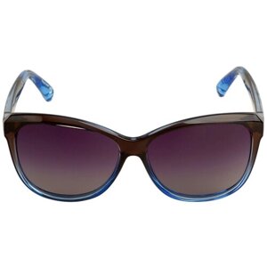 Солнцезащитные очки Esun, бабочка, оправа: пластик, спортивные, для женщин, синий