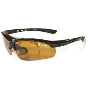 Солнцезащитные очки Freeway, узкие, поляризационные, желтый