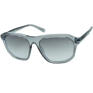 Солнцезащитные очки GUESS, авиаторы, устойчивые к появлению царапин, с защитой от УФ, градиентные, для мужчин, серый