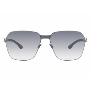 Солнцезащитные очки Ic! Berlin MB 04 White Pop Graphite Black, серый