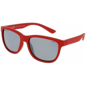 Солнцезащитные очки Invu, оправа: пластик, зеркальные