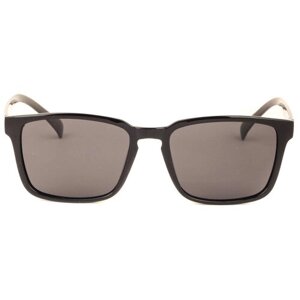 Солнцезащитные очки Keluona, прямоугольные, оправа: пластик, для мужчин, черный