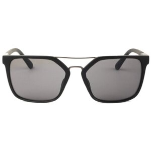 Солнцезащитные очки Keluona, прямоугольные, оправа: пластик, поляризационные, черный
