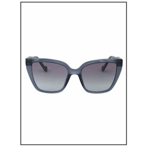 Солнцезащитные очки LIU JO, серый, синий