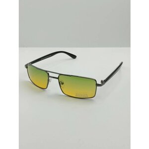Солнцезащитные очки Marston Book Services MST8114-C3, зеленый, черный