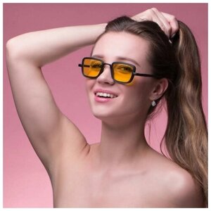 Солнцезащитные очки Мастер К., желтый