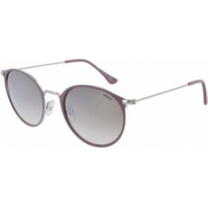 Солнцезащитные очки MEXX, круглые, оправа: металл, с защитой от УФ, для женщин, фиолетовый