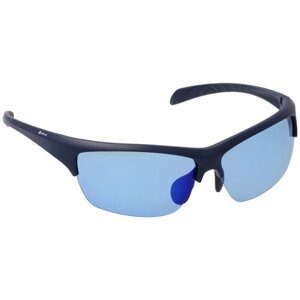 Солнцезащитные очки Mikado, узкие, спортивные, поляризационные, зеркальные, для мужчин, синий