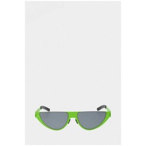 Солнцезащитные очки MYKITA, вайфареры, оправа: металл, поляризационные, зеленый