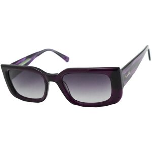 Солнцезащитные очки NEOLOOK, прямоугольные, поляризационные, с защитой от УФ, градиентные, для женщин, мультиколор