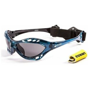 Солнцезащитные очки OCEAN, овальные, ударопрочные, спортивные, поляризационные, с защитой от УФ, устойчивые к появлению царапин, голубой