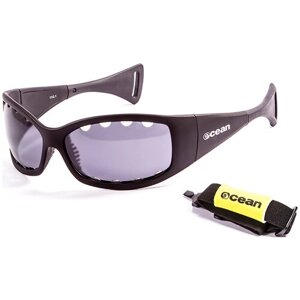 Солнцезащитные очки OCEAN, прямоугольные, спортивные, поляризационные, с защитой от УФ, черный