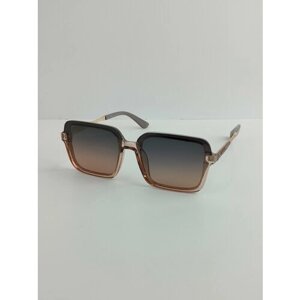 Солнцезащитные очки P2873-C3, коричневый, серый