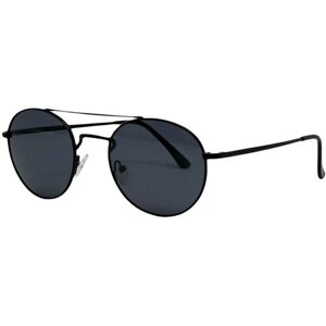 Солнцезащитные очки PROUD, авиаторы, оправа: металл, с защитой от УФ, поляризационные, серый