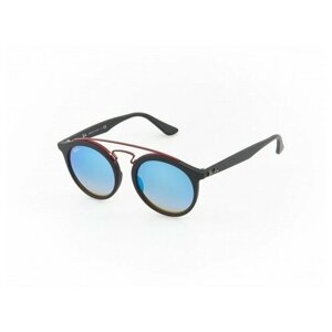 Солнцезащитные очки Ray-Ban, круглые, градиентные, черный
