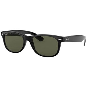 Солнцезащитные очки Ray-Ban, прямоугольные, поляризационные, с защитой от УФ, черный