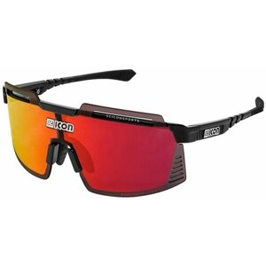 Солнцезащитные очки Scicon 112350, черный, красный