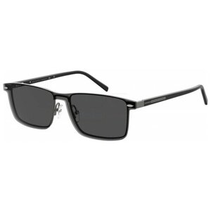 Солнцезащитные очки Seventh Street, оправа: металл, с защитой от УФ, для мужчин, черный