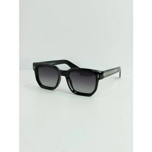 Солнцезащитные очки Шапочки-Носочки TR9062-101-G16, черный, серый