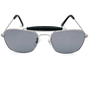 Солнцезащитные очки Smakhtin'S eyewear & accessories, прямоугольные, поляризационные, с защитой от УФ, фотохромные, серый