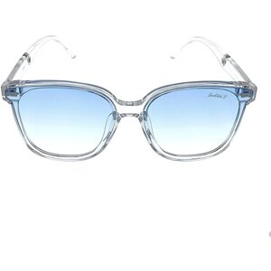 Солнцезащитные очки Smakhtin'S eyewear & accessories, вайфареры, оправа: пластик, с защитой от УФ, градиентные, голубой