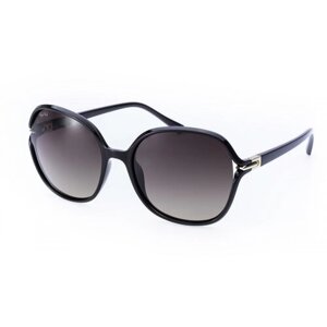 Солнцезащитные очки StyleMark, бабочка, оправа: металл, поляризационные, с защитой от УФ, градиентные, устойчивые к появлению царапин, для женщин, коричневый