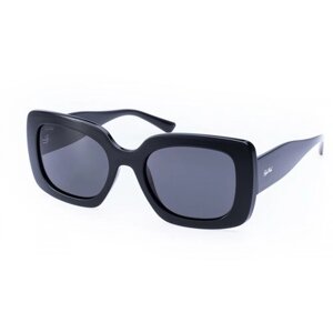 Солнцезащитные очки StyleMark, квадратные, устойчивые к появлению царапин, поляризационные, с защитой от УФ, для женщин, черный