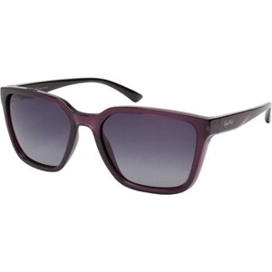 Солнцезащитные очки StyleMark, вайфареры, поляризационные, с защитой от УФ, градиентные, для женщин, фиолетовый