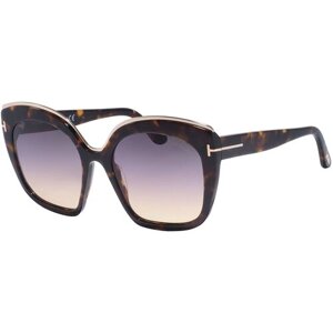 Солнцезащитные очки Tom Ford, бабочка, градиентные, для женщин, черепаховый