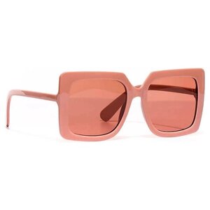 Солнцезащитные очки VITACCI, вайфареры, оправа: пластик, для женщин, розовый