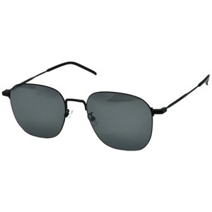 Солнцезащитные очки Yves Saint Laurent, авиаторы, оправа: металл, для мужчин, черный