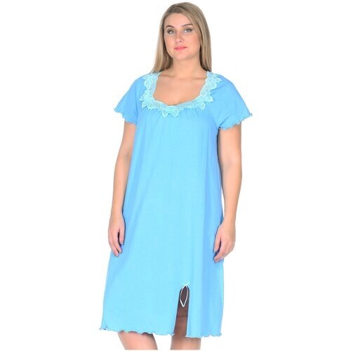 Сорочка Elli Dolli, размер XXL, голубой