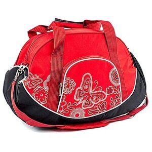 Спортивная сумка Polar, дорожная сумка, ручная кладь, ремень через плечо, полиэстер, водоотталкивающая ткань 50 х 33 х 21
