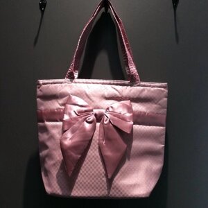 Сумка шоппер повседневная, текстиль, внутренний карман, розовый