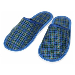 Тапочки ivshoes, текстиль, нескользящая подошва, размер 36-37, синий