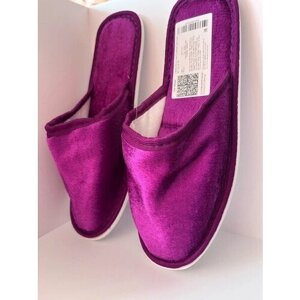 Тапочки TapModa, размер 35, фиолетовый