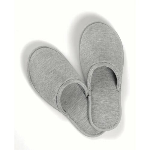Тапочки Тапочки унисекс Relax, 38-39, серый (gray), размер 38/39, серый
