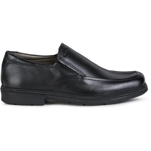 Туфли для мальчика, GEOX, J04D1D00043C9999, чёрный, размер - 39