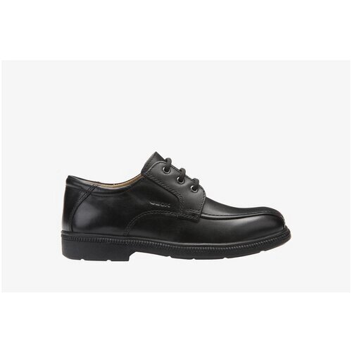 Туфли для мальчика, GEOX, J52D1H00043C9999, чёрный, размер - 37