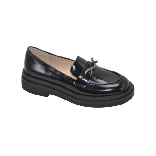 Туфли лодочки Milana, демисезонные, натуральная кожа, полнота F, размер 38, черный