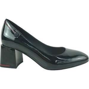 Туфли лодочки Milana, натуральная кожа, полнота F, размер 37, черный