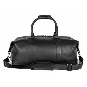 Туристическая кожаная сумка Range Rover Leather Holdall, Black