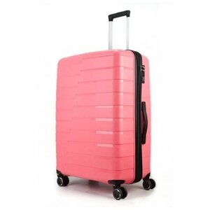 Умный чемодан Impreza Shift, 135 л, размер L+розовый, красный