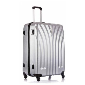 Умный чемодан L'case, 78 л, размер M, серый