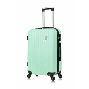 Умный чемодан L'case Ch0595, 55 л, размер M, зеленый