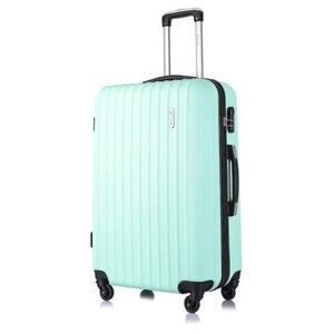 Умный чемодан L'case Ch0596, 89 л, размер L, зеленый