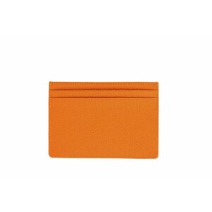 Визитница MOVELI PKB 0429, натуральная кожа, 2 кармана для карт, оранжевый