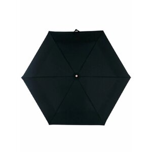 Зонт ArtRain, автомат, 3 сложения, купол 95 см., 6 спиц, черный