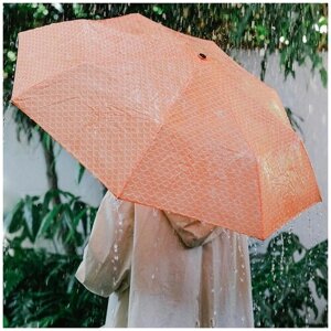 Зонт Doiy, механика, купол 98 см., для женщин, оранжевый
